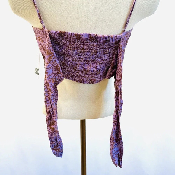 NWT SO GOODS FOR LIFE Juniors Sleeveless Straps Pullover Crop Tank Top Size M - Picture 8 of 10